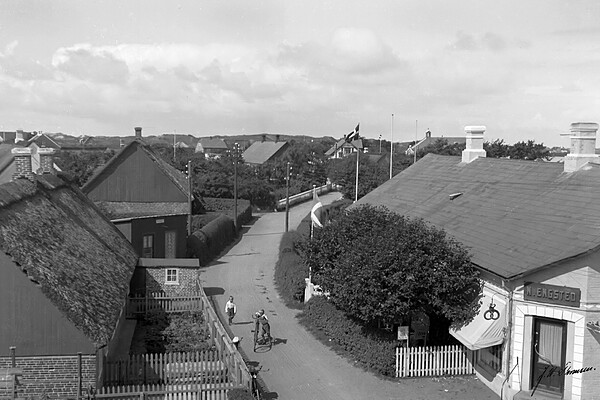S&oslash;nderho: Udsigt fra Sonnich Thomsens hus