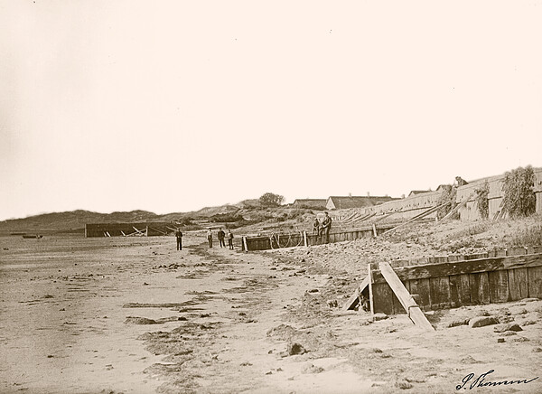S&oslash;nderho, Fan&oslash;: H&oslash;fter langs vejen mod H&oslash;nen (ca. Krobanken).
